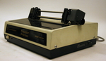 Small commodore tractor printer front