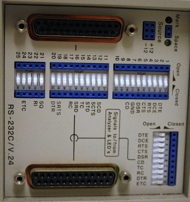 Medium hp 4957a side control panel
